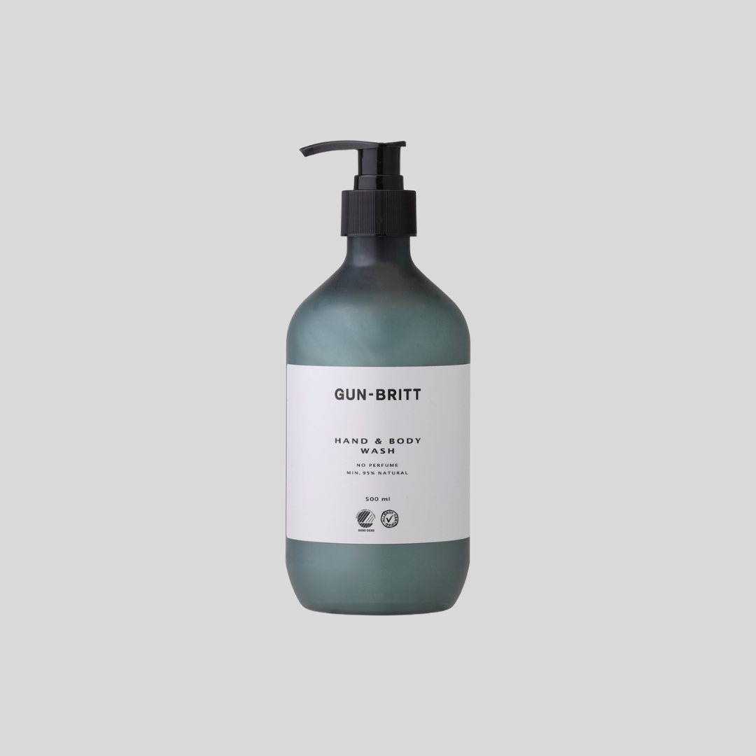 Gun-Britt Hand & Body Wash Svane & Allergy mærket